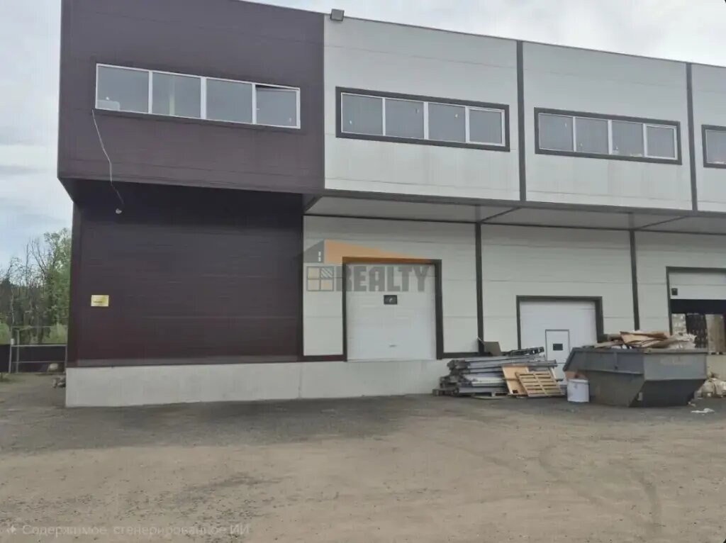 Производственное помещение 767,5 м², аренда, д. Лизуново, Ленинский р-н — фотография 1