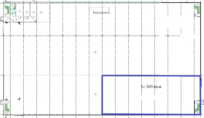 Склад 820 м², аренда, г. Химки, Центральный р-н — фотография 1