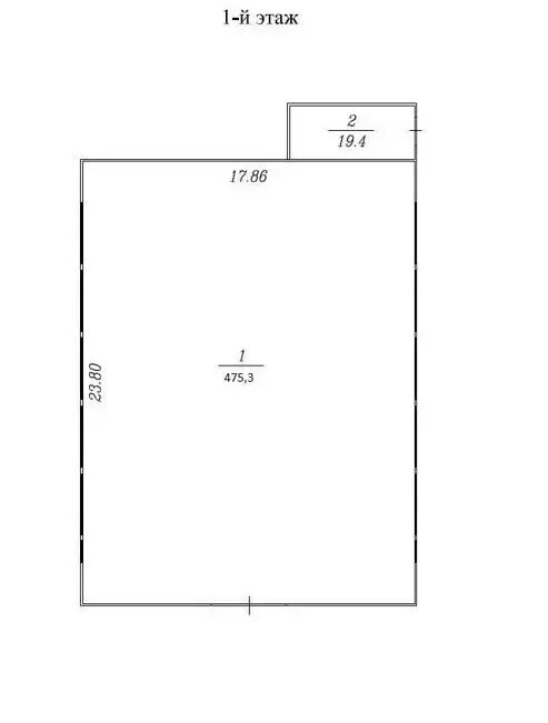Склад 494,7 м², аренда, г. Хотьково, Сергиево-Посадский р-н — фотография 1