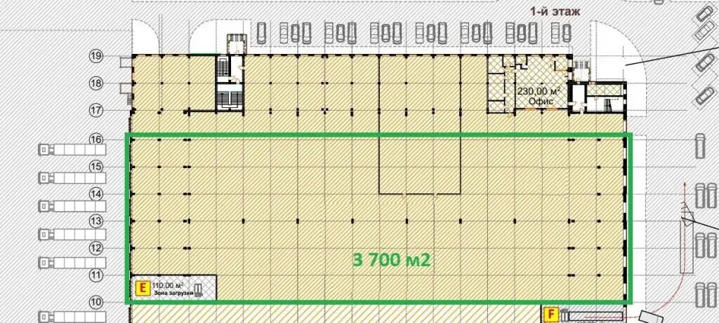 Склад 3 700 м², аренда, г. Лобня, Московская обл. — фотография 1