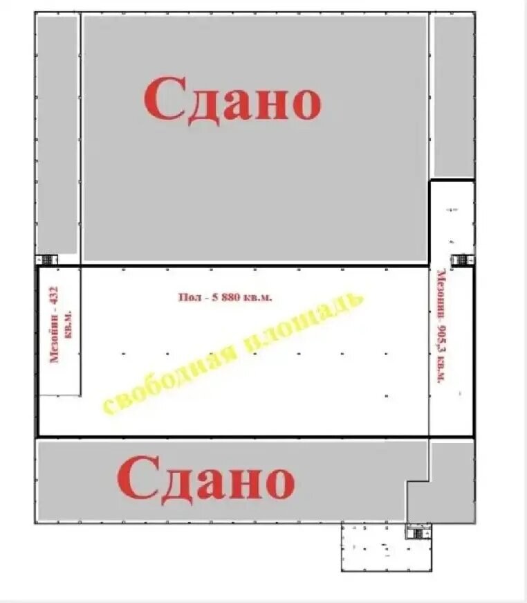 Склад 7 758,5 м², аренда, Солнечногорский р-н — фотография 1