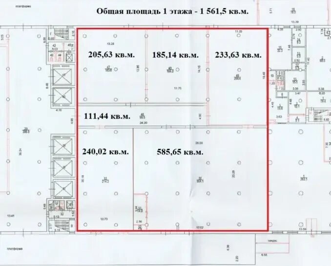 Склад 1 561,5 м², аренда, Нижегородский р-н — фотография 1