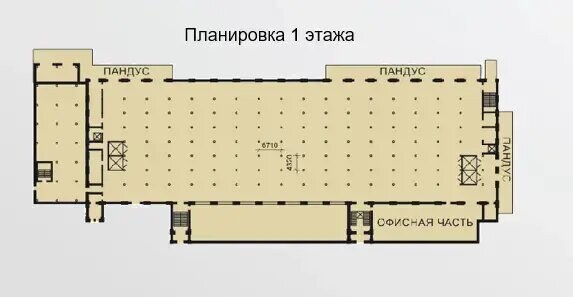 Производственное помещение 4 062 м², аренда, г. Дедовск, Истринский р-н — фотография 1